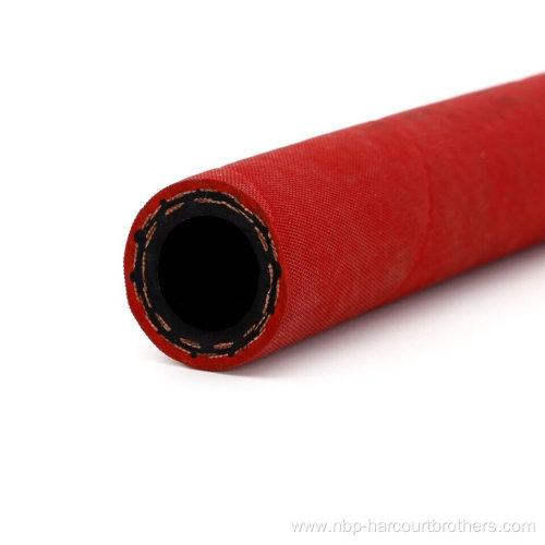 Oil Mist Resistant Synthetic Textile Braided Rubber Air Hose